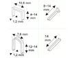 DEDRA 11Z003 Sponkovačka čalounická 4v1 6 - 14 mm, regulace síly