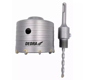 DEDRA DED1507-D Korunkový vrták 100 mm s úchytem SDS+