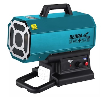 DEDRA DED7185H Aku ohřívač plynový 9 - 20 kW 18 V / 230 V