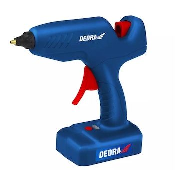 DEDRA DED7558 Tavná lepící pistole 60 W 11.2 mm 12 V bezdrátová