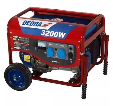 DEDRA DEGB3600K Elektrocentrála generátor elektrického proudu 2800W