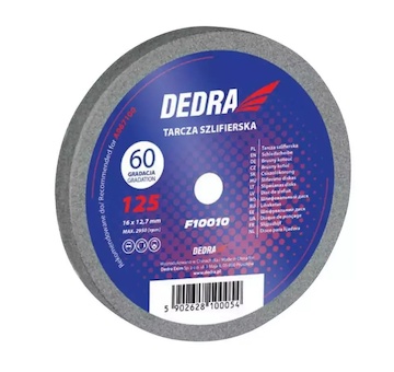 DEDRA F10010 Kotouč brusný 125 x 16 x 12.7 mm