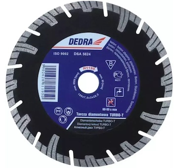 DEDRA H1192 Kotouč Turbo-T 115 mm / 22.2