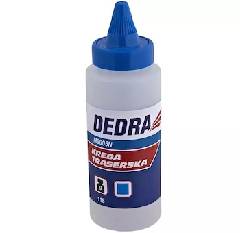 DEDRA M9005N Značkovací křída 115 g, modrá