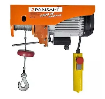 PANSAM A045120 Elektrický naviják 400 / 800 kg 1200W