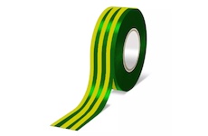 DEDRA 12VTE1910 Elektrická izolační páska PVC žluto-zelená 19 mm x 10 m