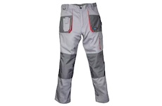 DEDRA BH3SP-LD Kalhoty ochranné velikost LD / 54, šedá, Comfort line, gramáž 190 g / m2