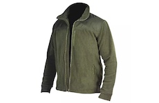 DEDRA BH6PA-L Fleece mikina s vložkami, 280 g / m2, vel. L, barva zelená army