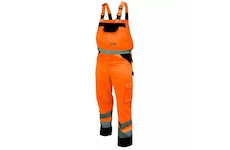 DEDRA BH81SO2-XL Reflexní kalhoty s laclem vel. XL, oranžové