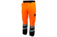 DEDRA BH81SP2-XXL Reflexní kalhoty vel. XXL, oranžové