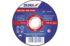 DEDRA F13023 Kotouč na řezání železa 125 x 2,5 x 22,2